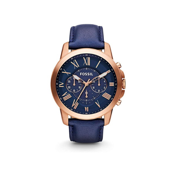 Fossil Men's Grant Stainless Steel Quartz Chronograph Watch